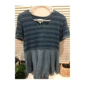 Two toned Anthropologie shirt